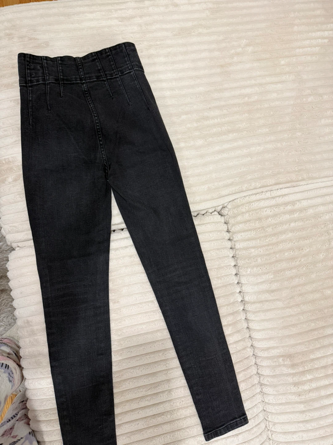 Free People High Waisted Black Jeans Size 26 - photo 2