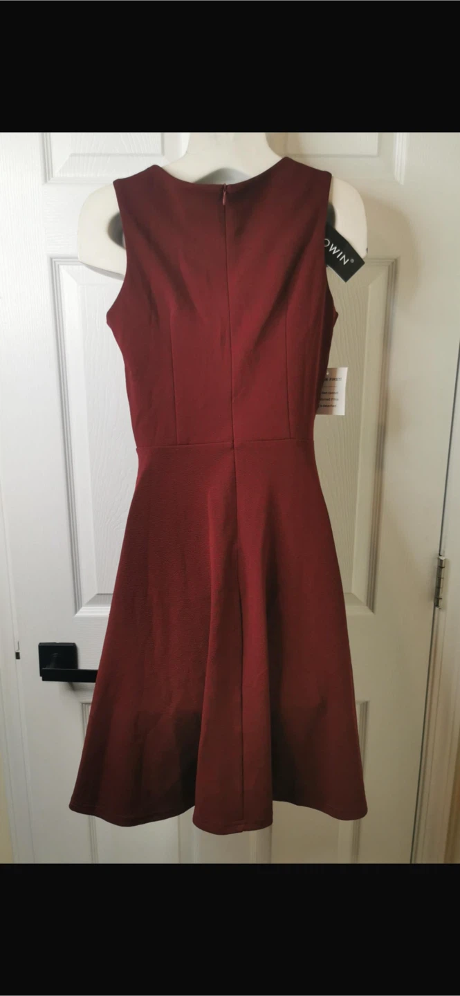 NEW! Owin Women's Sleeveless Lace Waist Fit and Flare Dress - photo 5