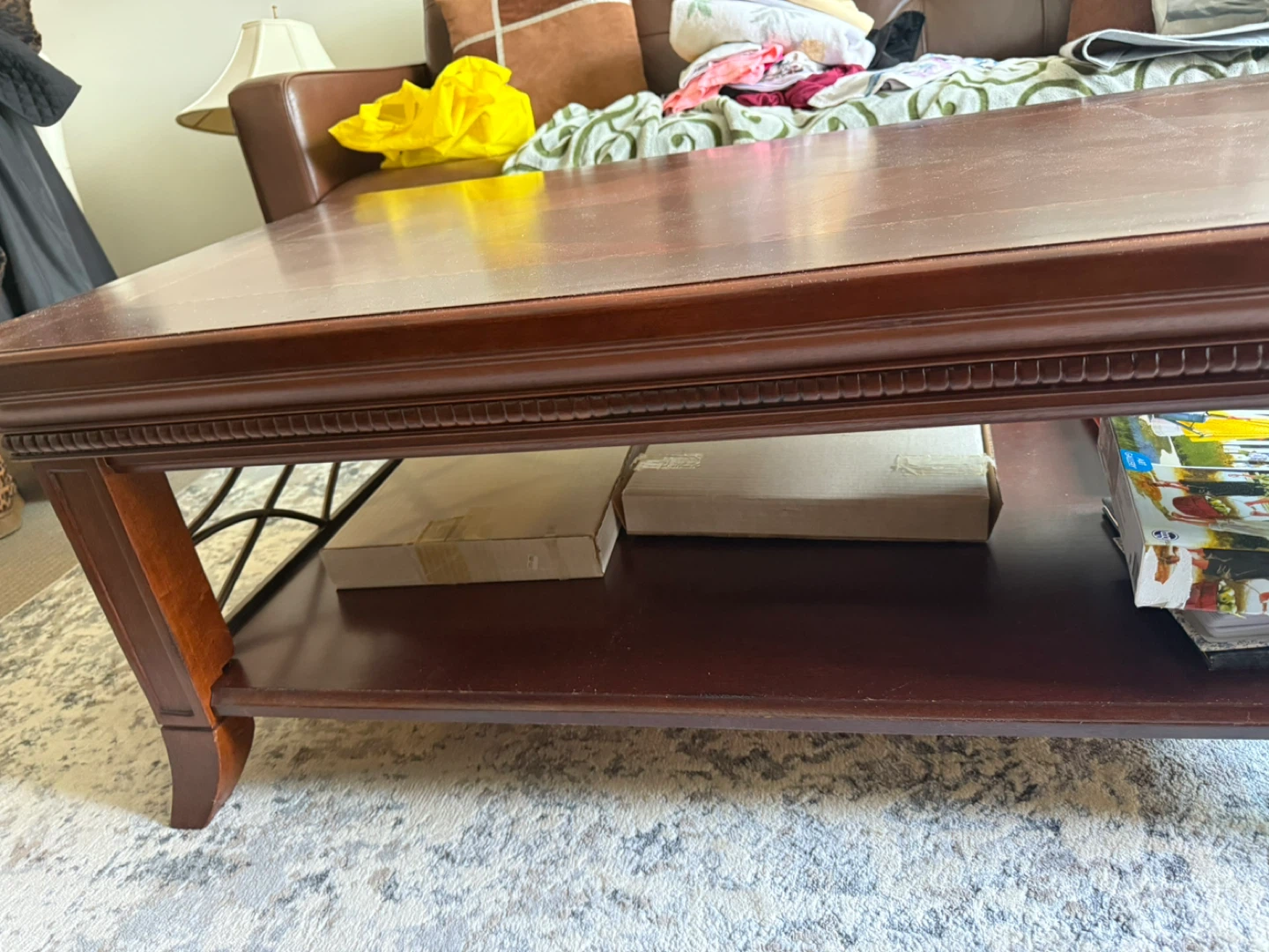 1 end table and a coffee table
