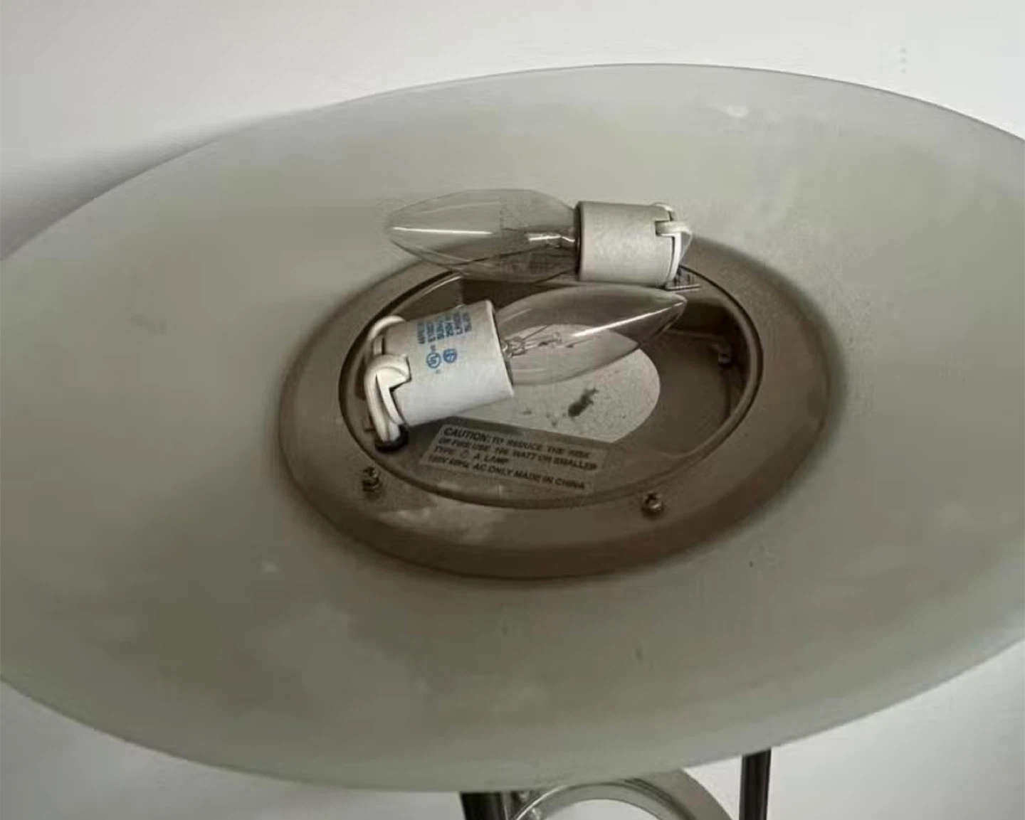 Modern Floor Lamp with Frosted Shade - photo 4