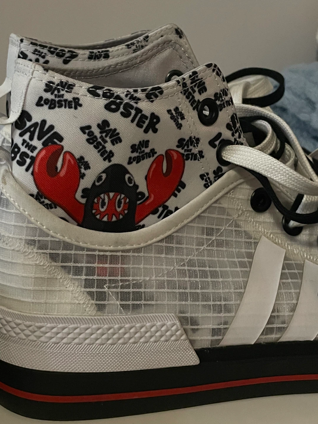 Adidas Nizza “Save The Lobster” — Near New / No Box - photo 3