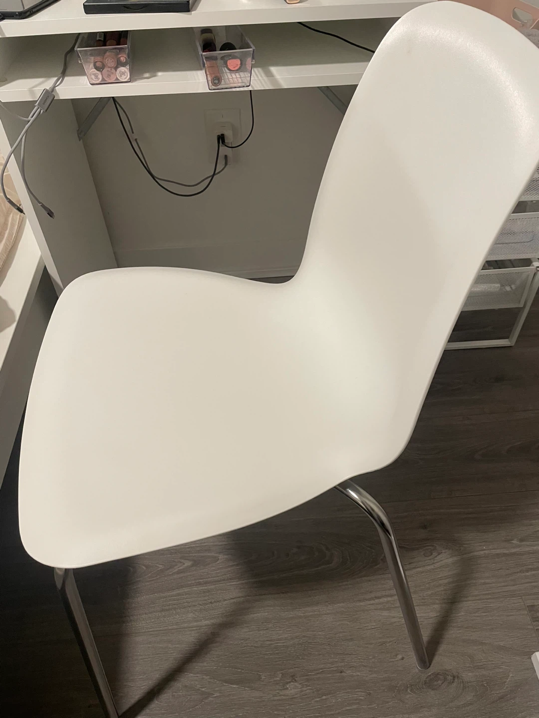 IKEA LIDÅS Chair - White/Chrome - photo 3