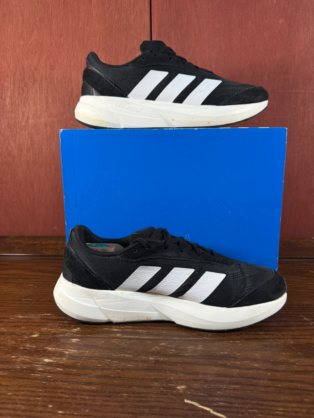 Adidas Lightshift Black Mens Sneakers Shoes Size US 11,5 - photo 2