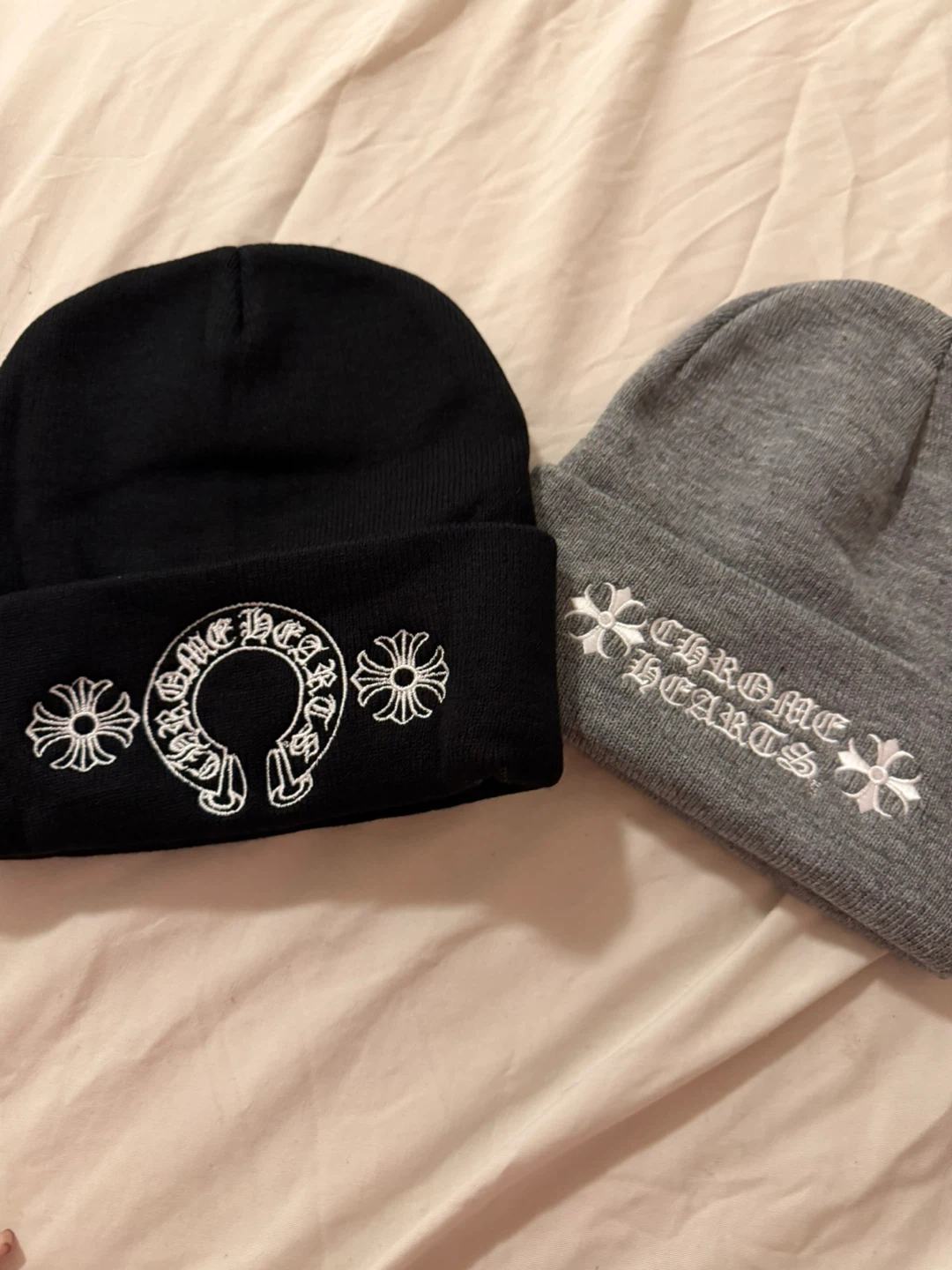 Chrome Hearts Beanies (2 pack) - photo 2
