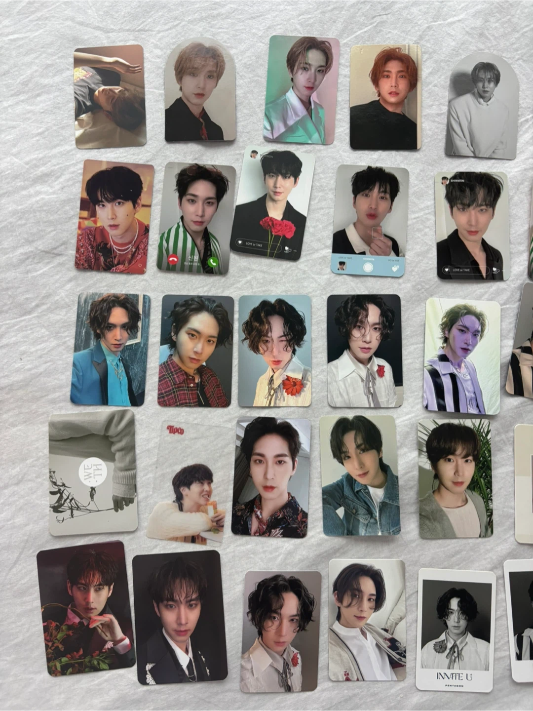 Pentagon Shinwon Kpop Photocards - photo 2