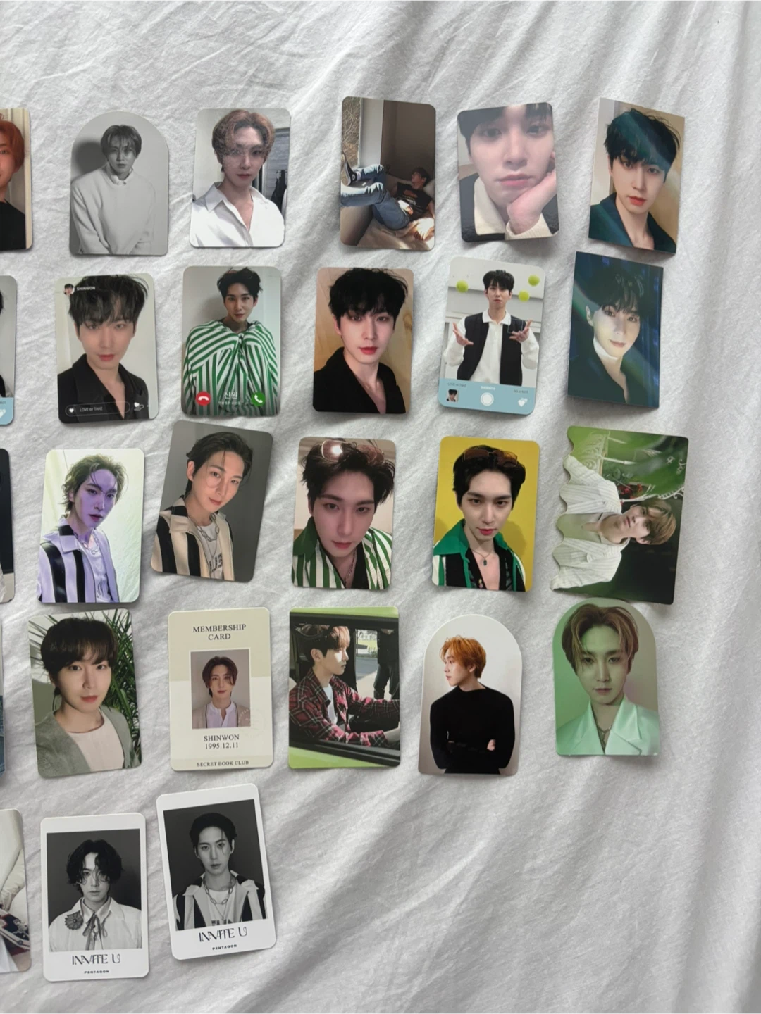Pentagon Shinwon Kpop Photocards - photo 3