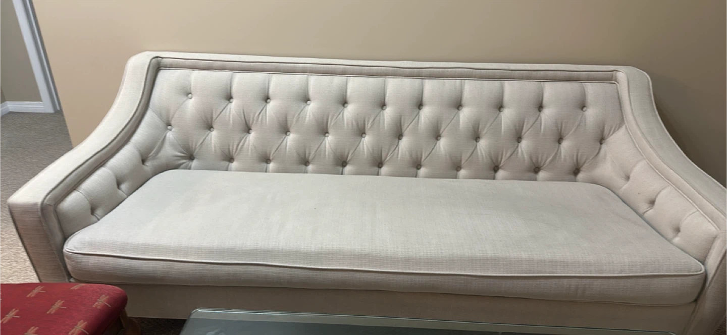 Tufted Sofa - Beige