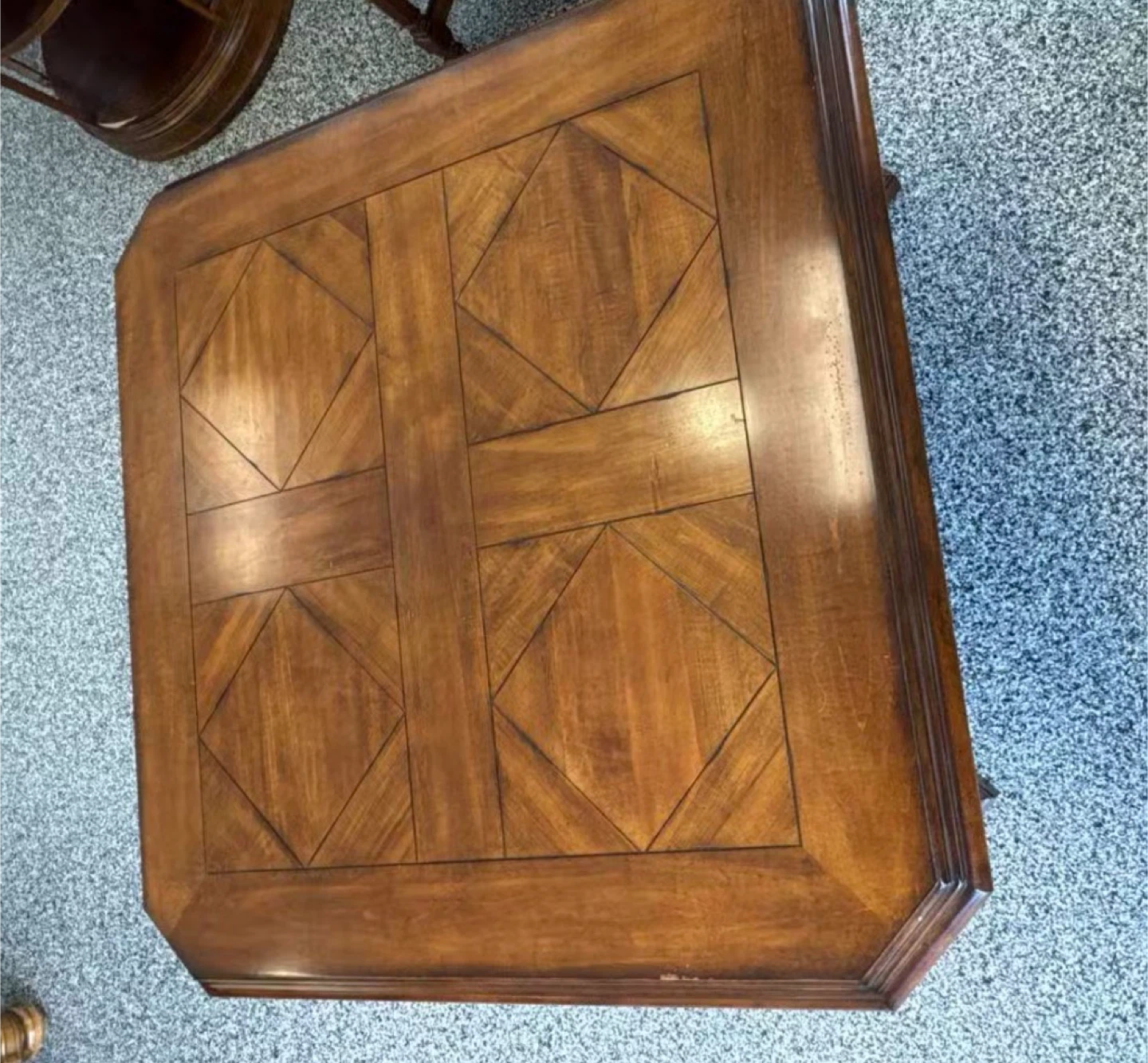 Wooden Coffee Table with Lower Shelf - photo 2