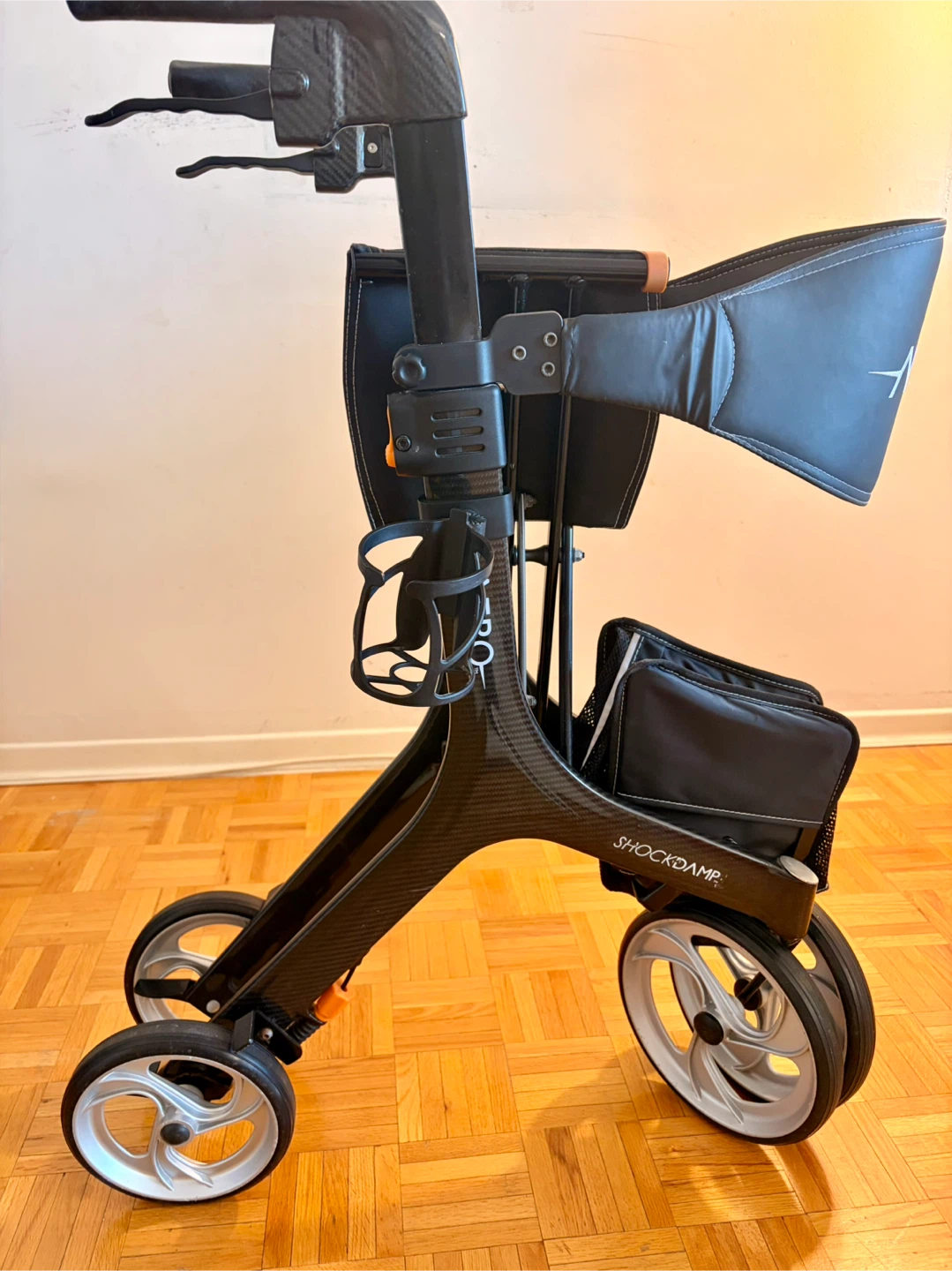 Aero Carbon Fiber Side-Folding Rollator [700-900] - photo 5