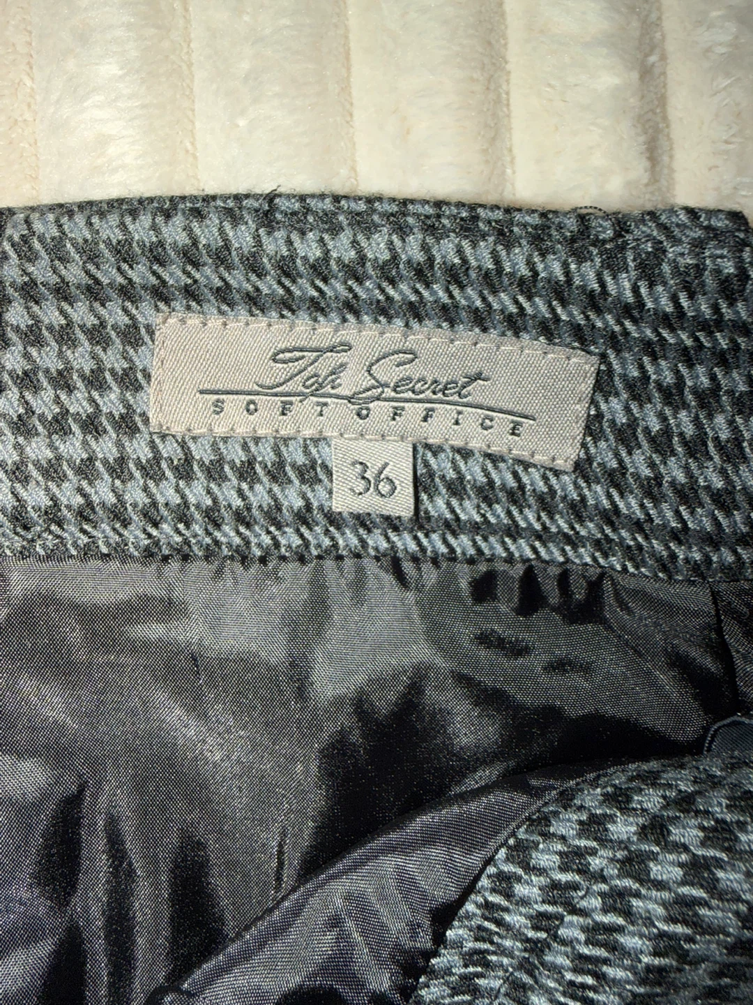 Fashion Secret Soft Office Mini Skirt Size 36 - photo 3