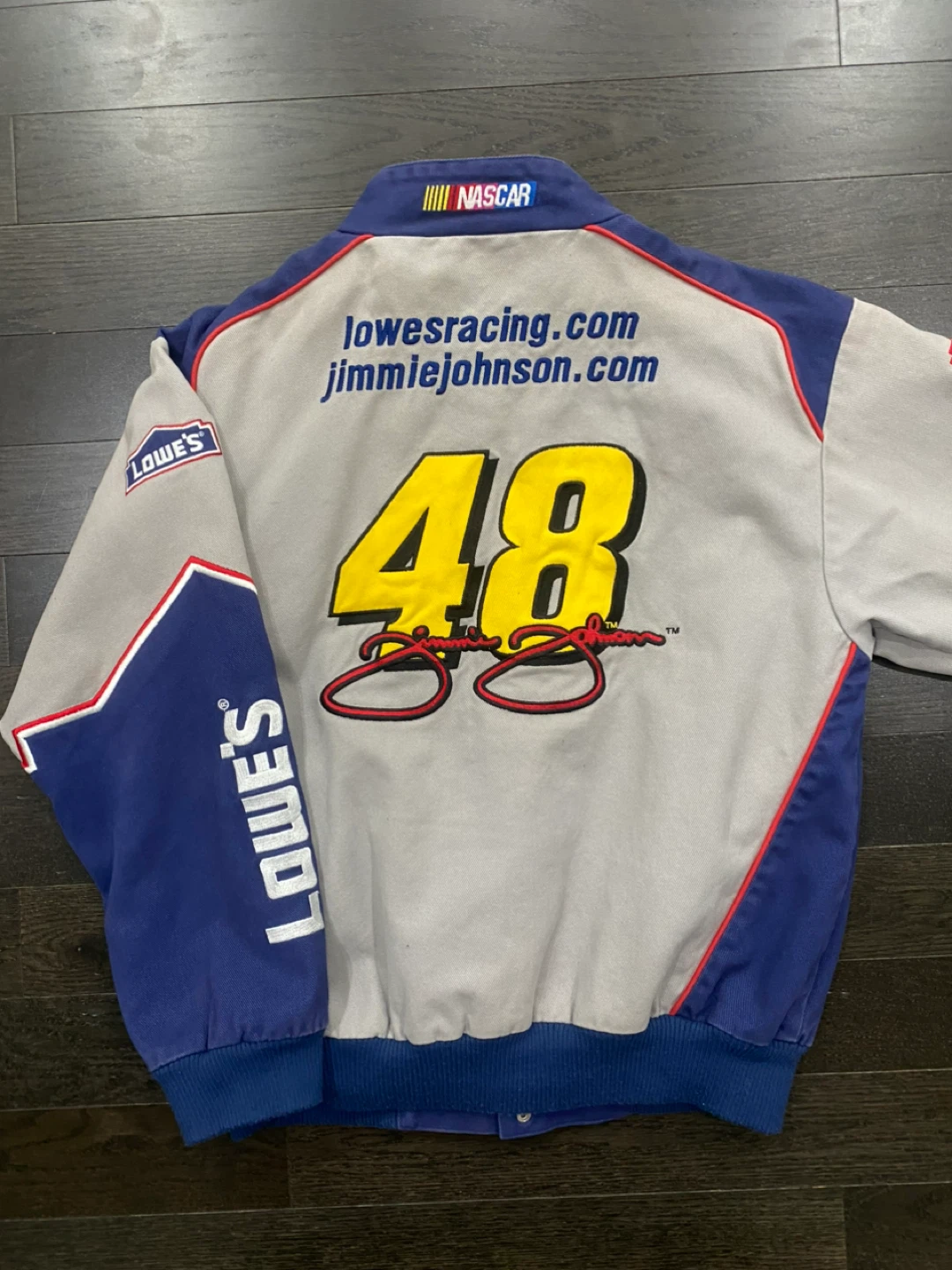 NASCAR Jimmie Johnson #48 Lowe’s Racing Jacket - Unisex - photo 2