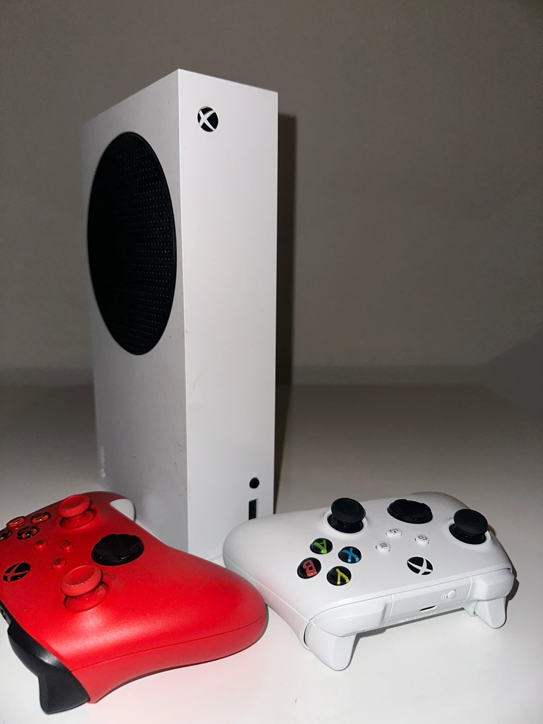 Xbox Series S Console with Two Controllers