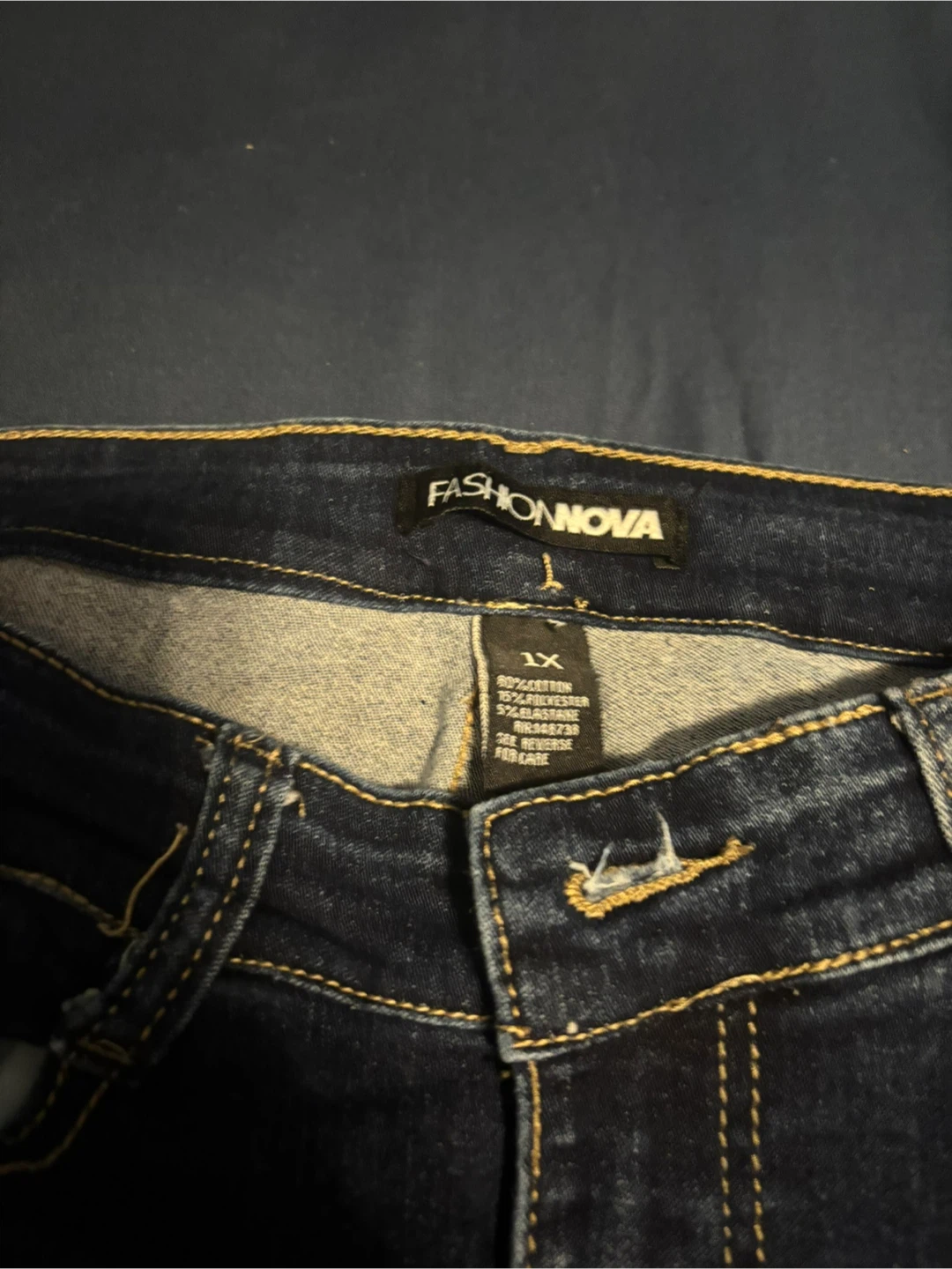Fashion Nova Ripped Flare Jeans Size 1X - photo 2