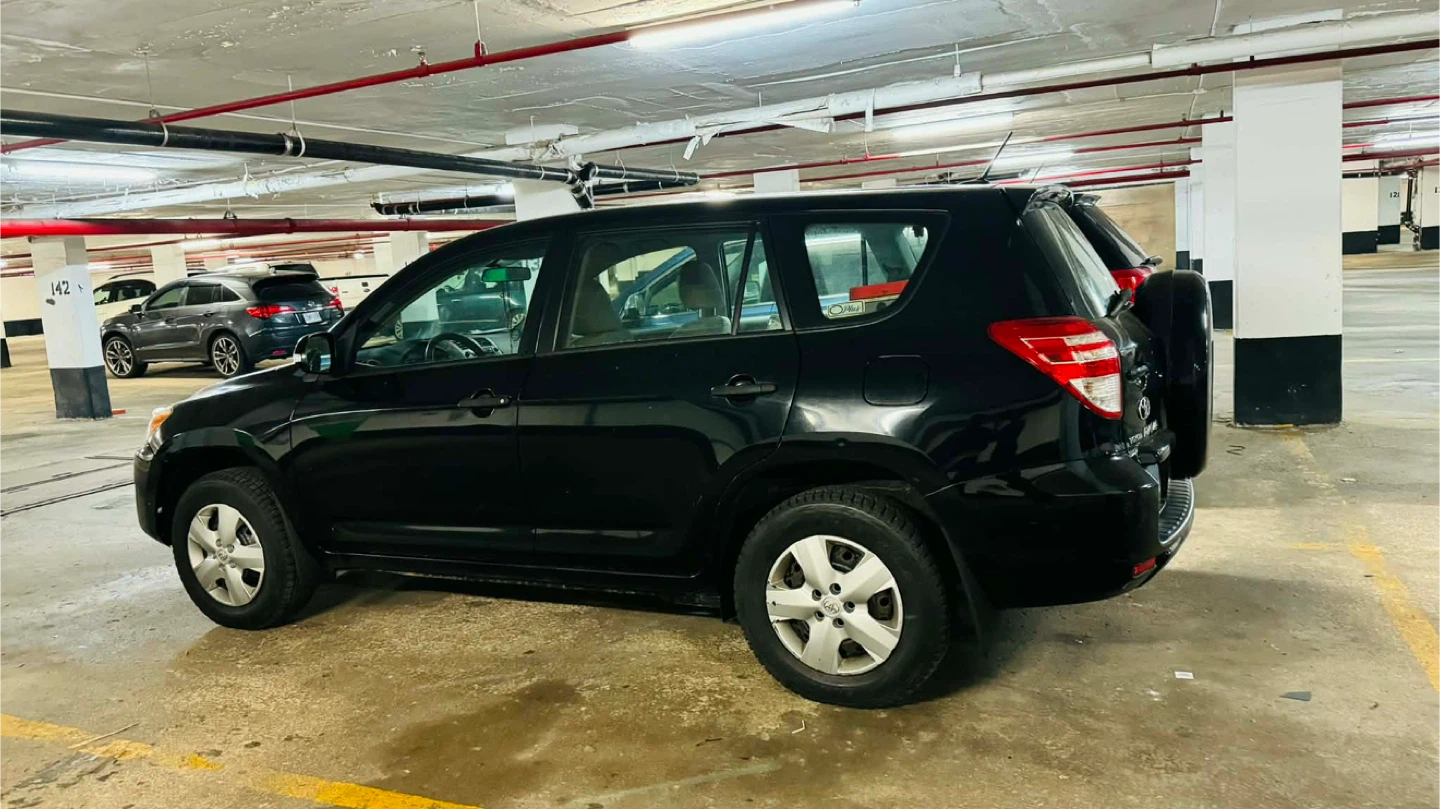 Black Toyota RAV4