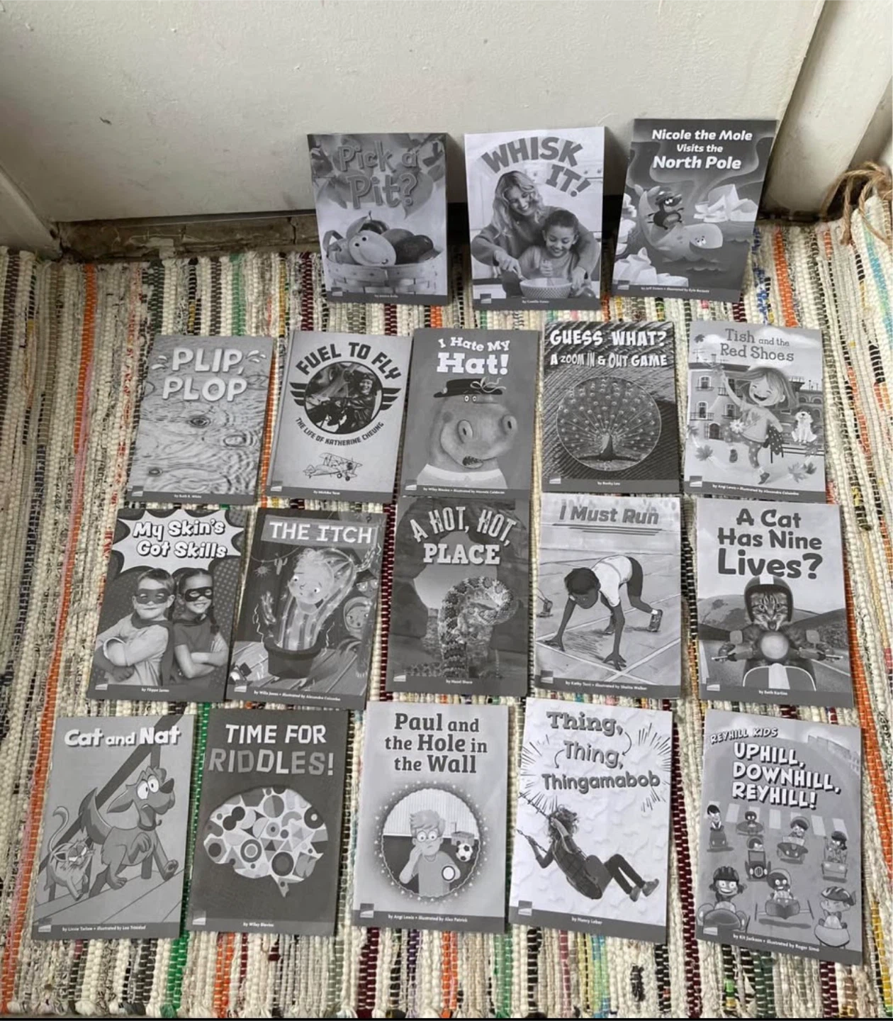 Reading books 18 in all
