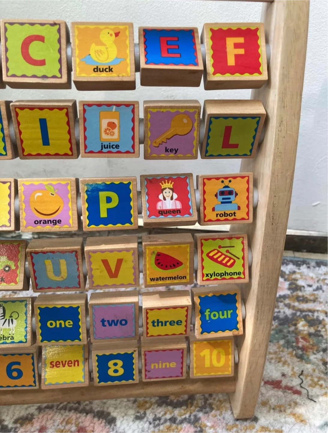 Alphabet abacus 🥕 - photo 2