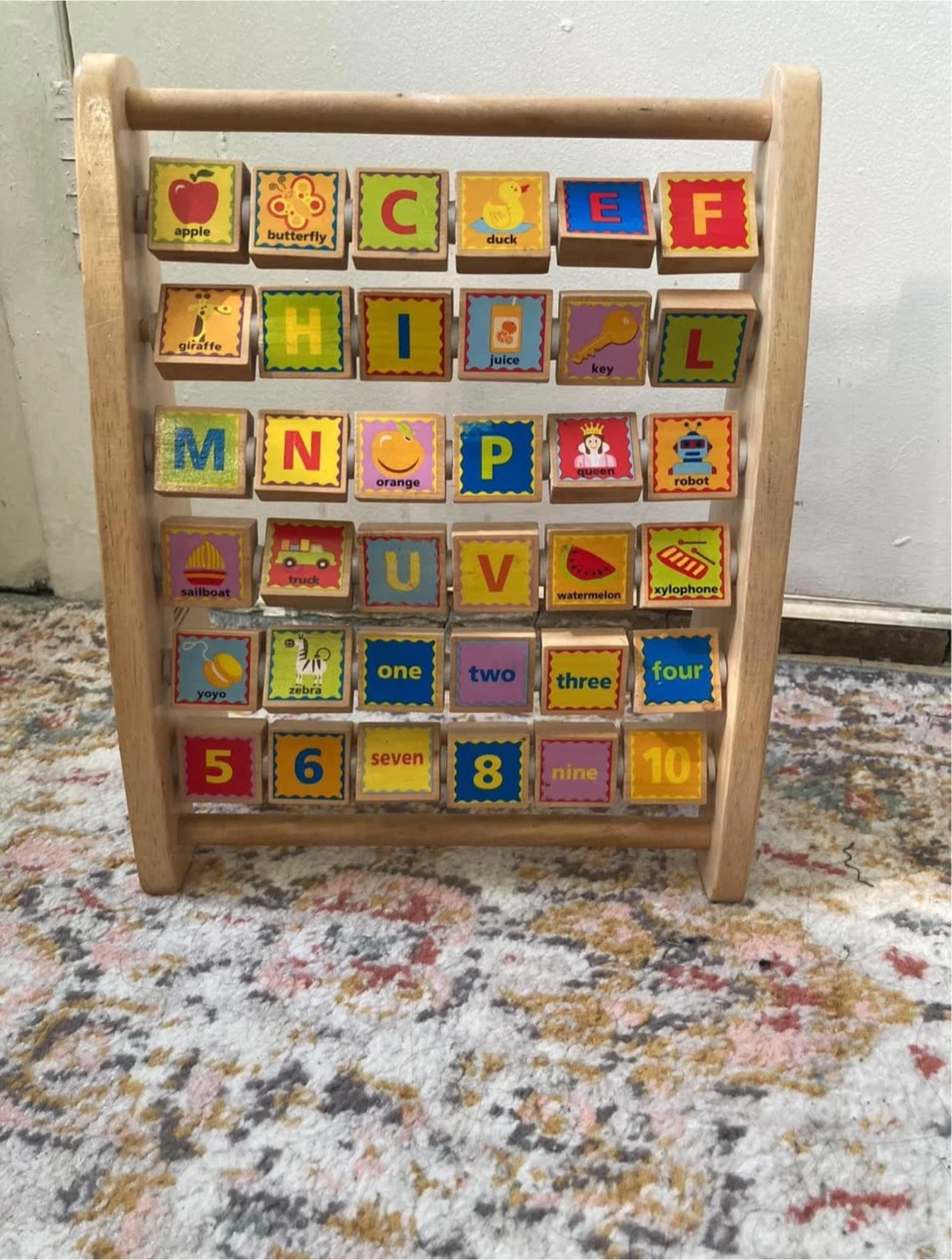 Alphabet abacus 🥕 - photo 3