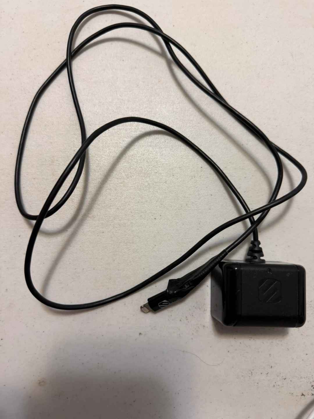 2-in-1 iPhone Lightning Charger + Power Adapter All-in-One Cable
