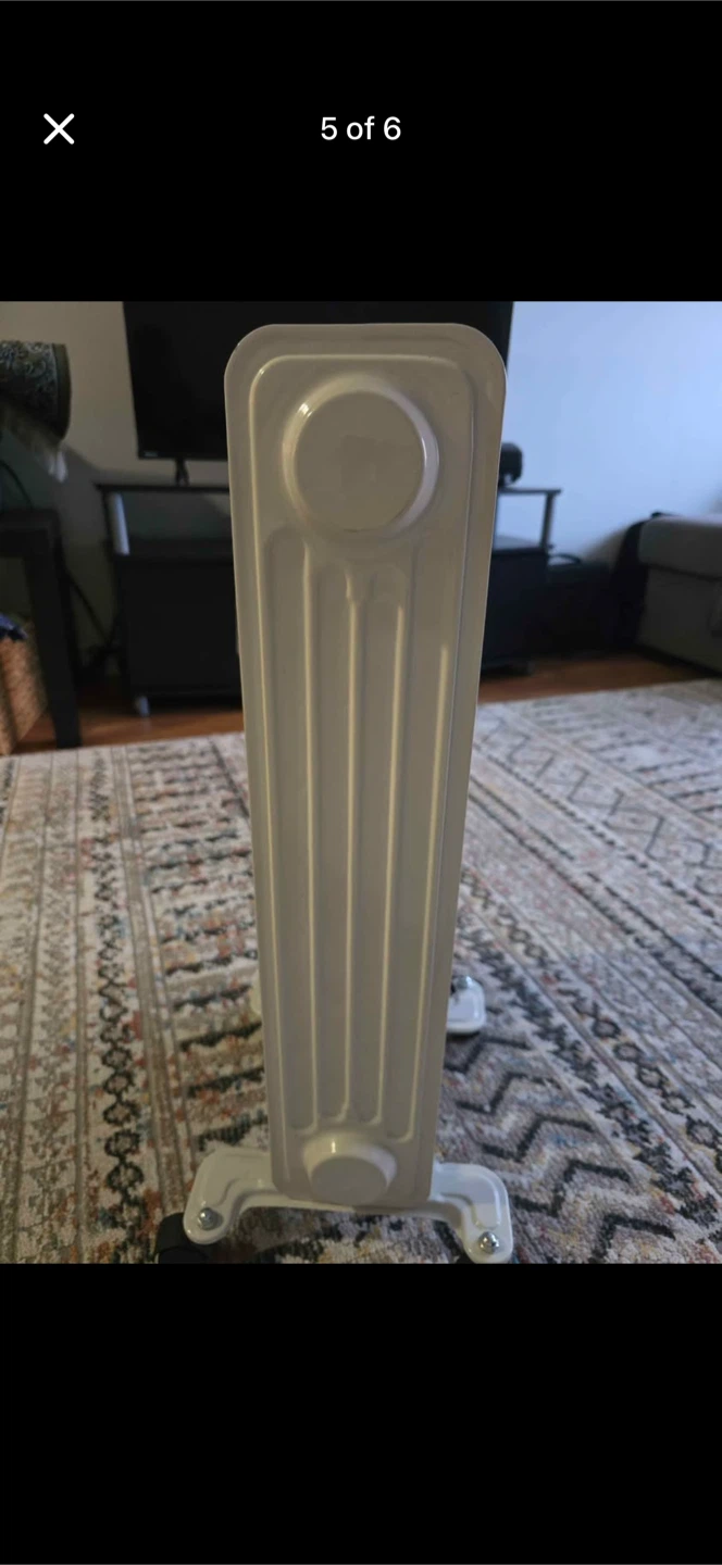 Oil-Filled Radiator Heater good condition - photo 4