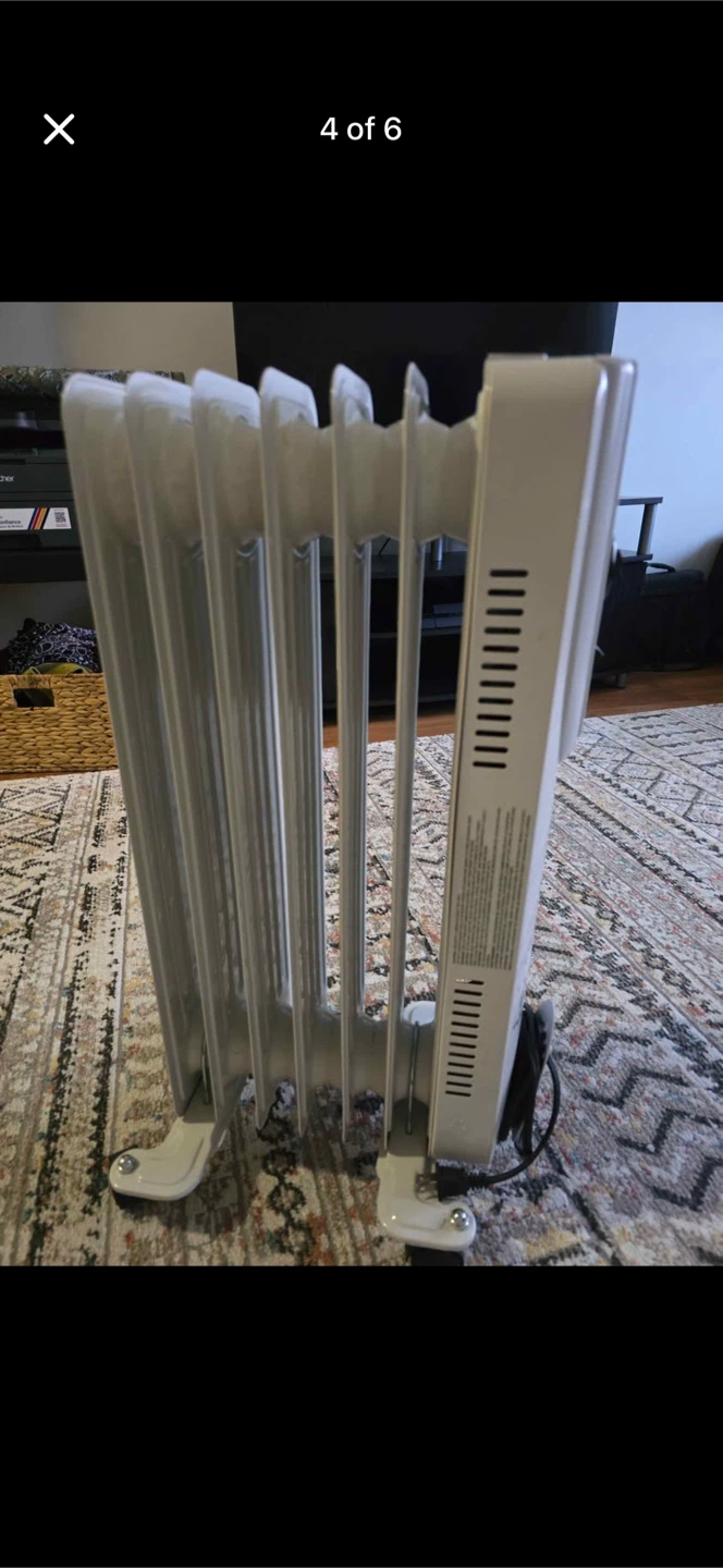 Oil-Filled Radiator Heater good condition - photo 3