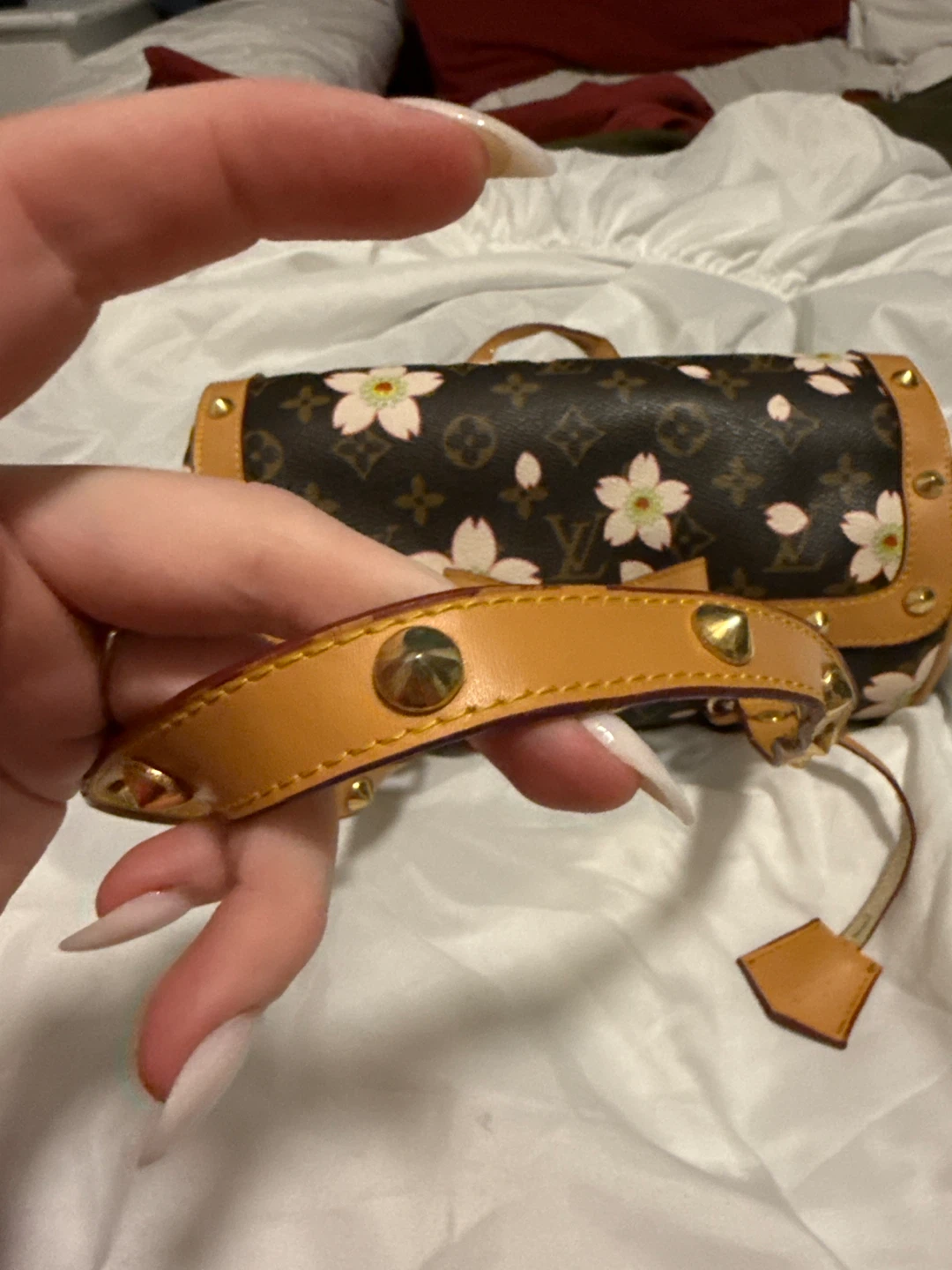 Louis Vuitton Cherry Blossom Monogram Speedy Bag - photo 2
