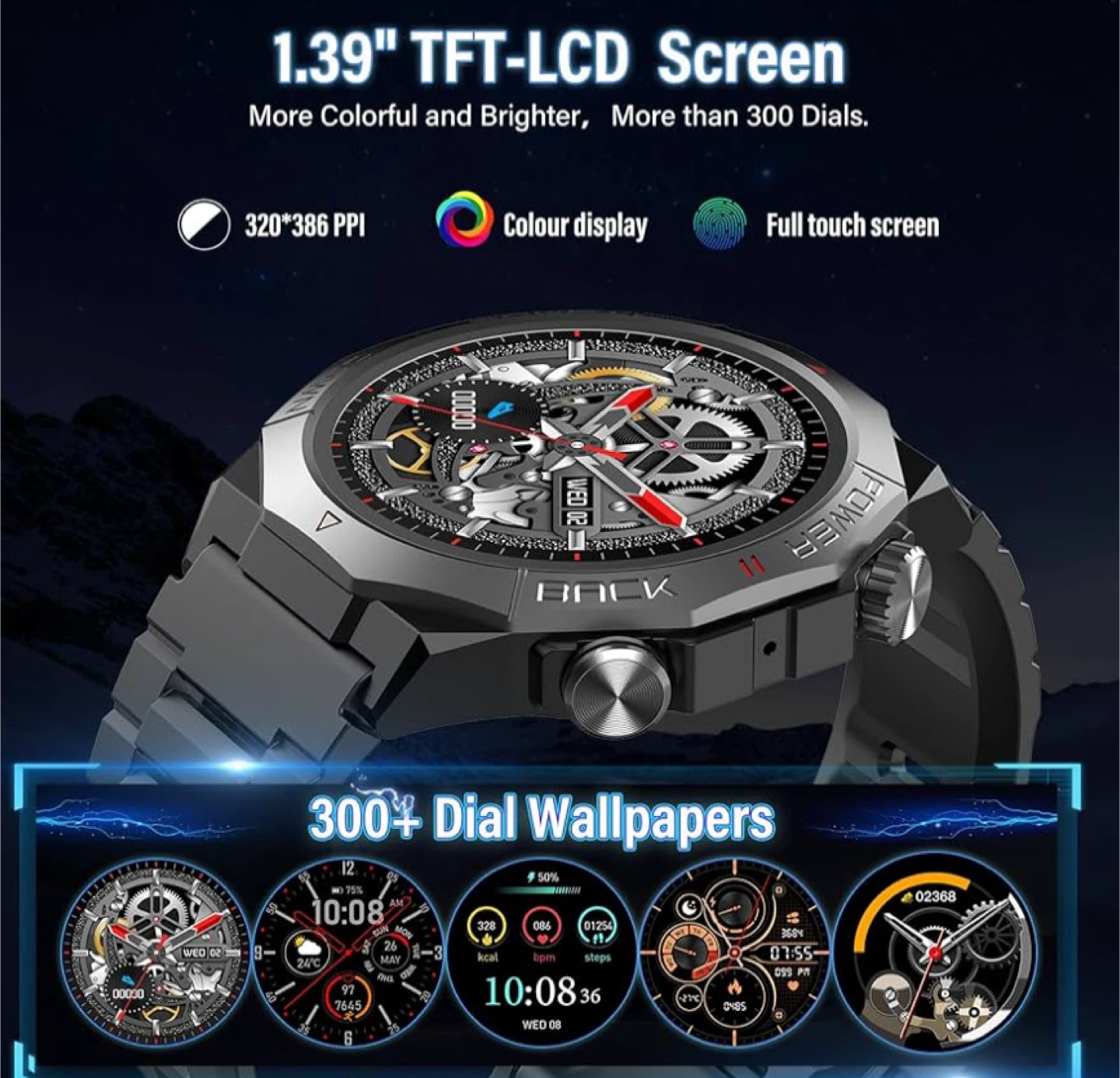 Military Smart Watches for Men (Answer/Make Call - photo 2