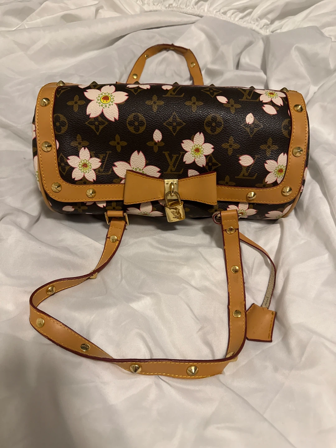 Louis Vuitton Cherry Blossom Monogram Speedy Bag - photo 5