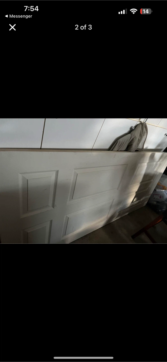 White Interior Door - 36" W x 80" H x 1-3/8" T - photo 3