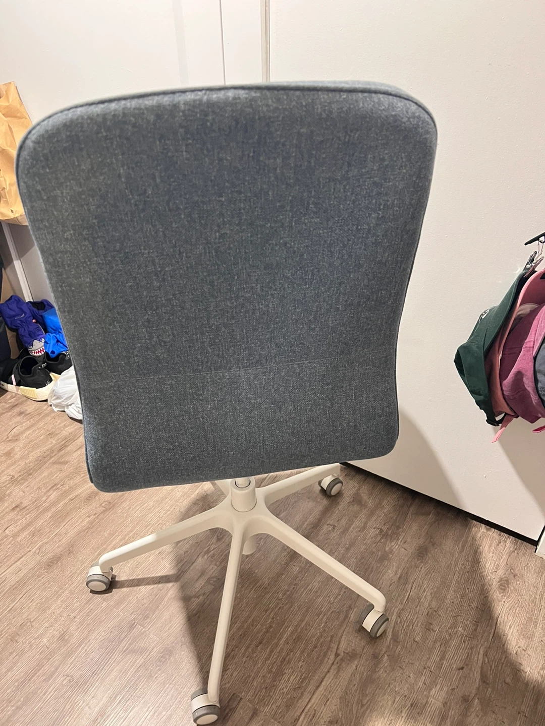 Grey Office Chair with Wheels - photo 2