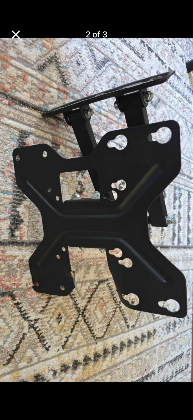 Black Swivel computer Wall Mount Bracket - photo 2