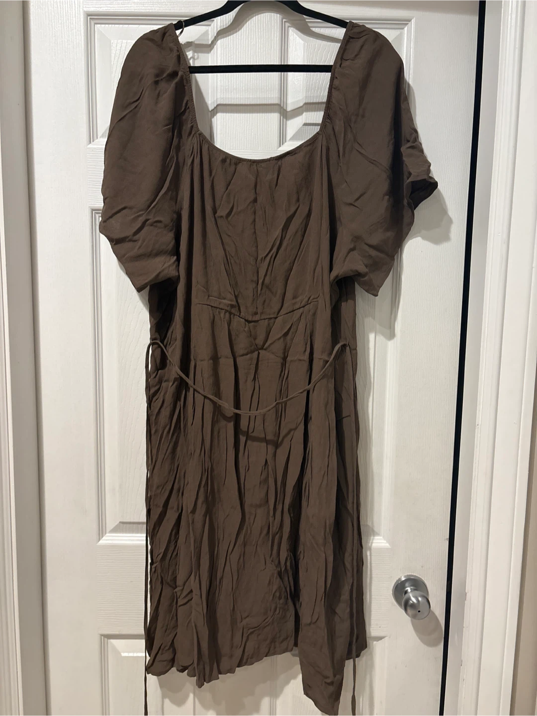 Addition Elle Brown Button-Up Dress - Size 4X - photo 5