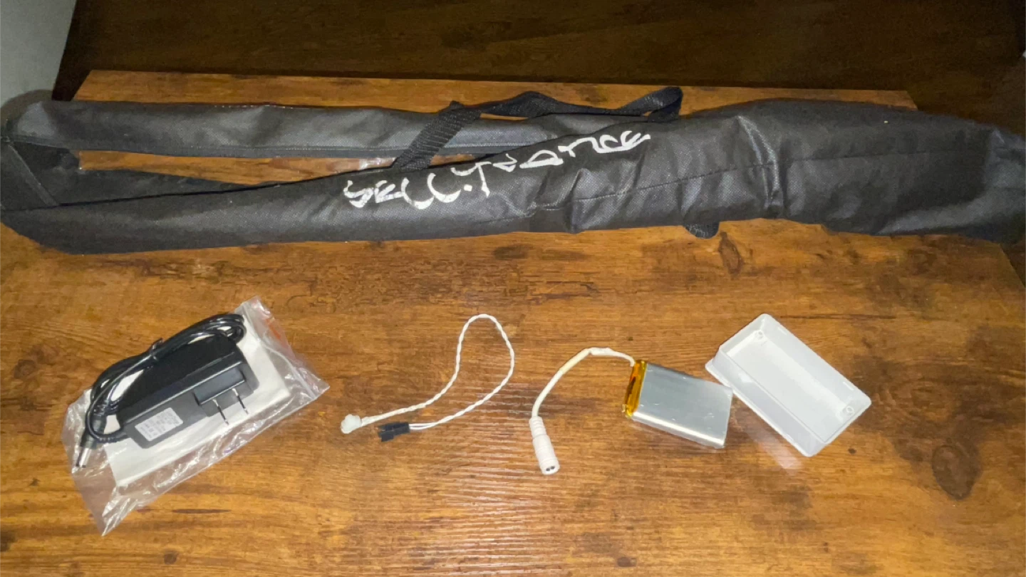 Isis wings with LED lights for belly dance - photo 5