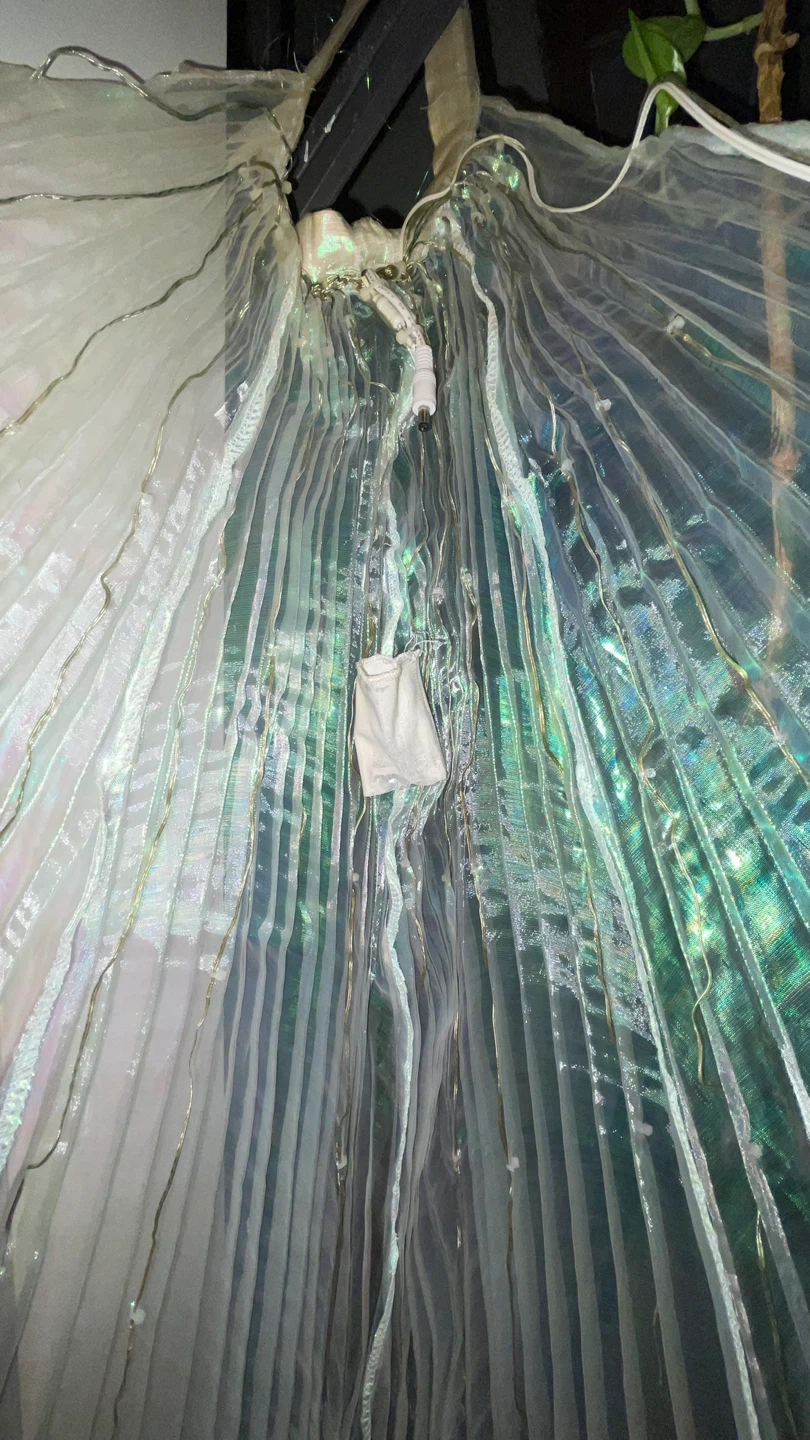 Isis wings with LED lights for belly dance - photo 3