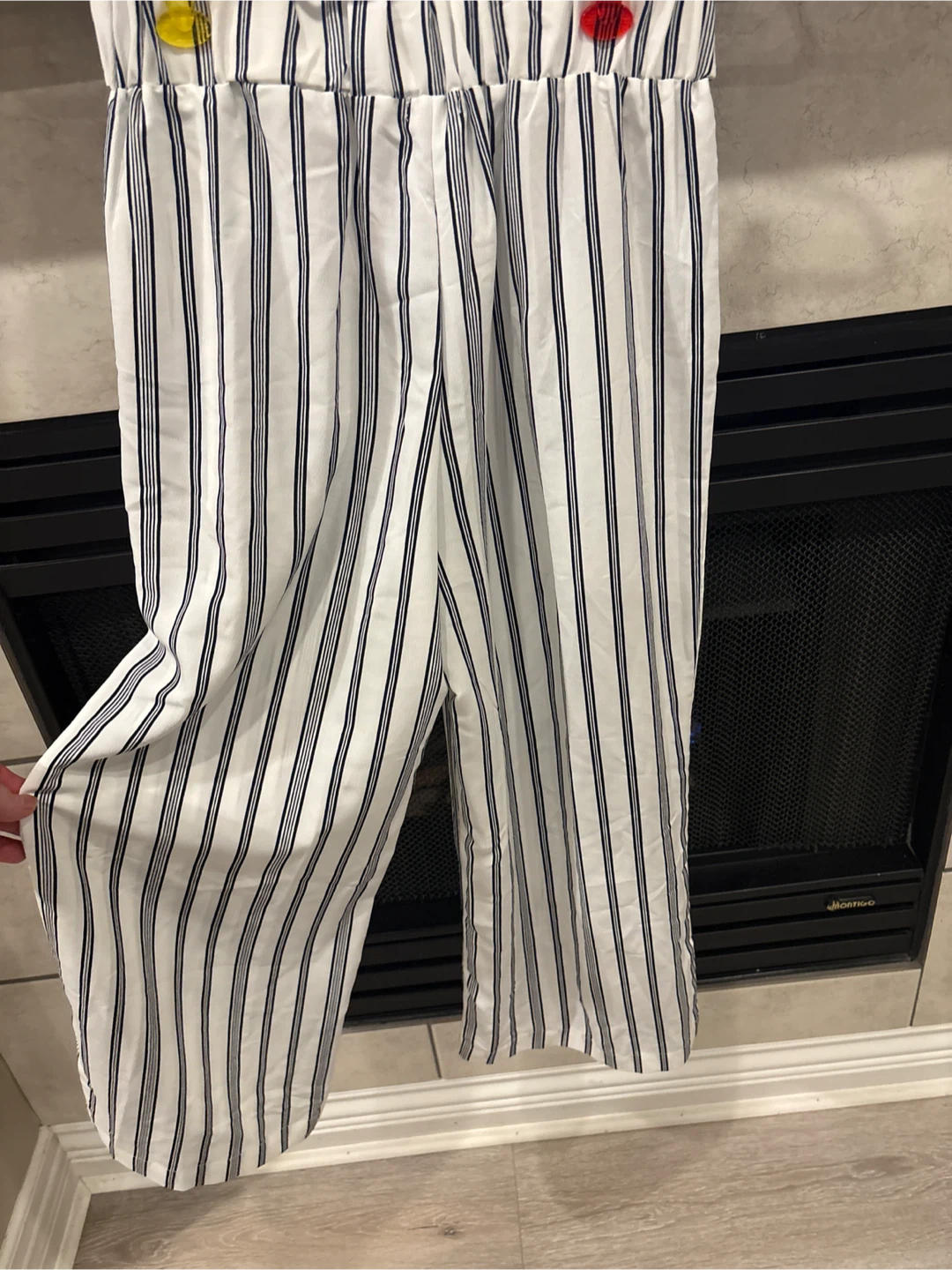 Striped Wide-Leg Pants size small - photo 5