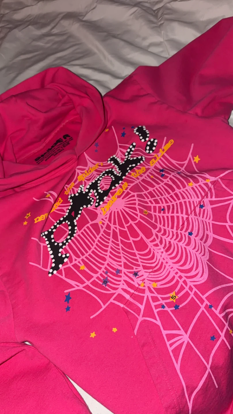 Spider hoodie rose