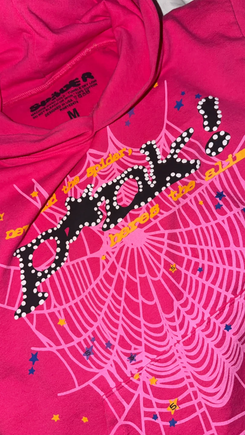 Spider hoodie rose - photo 2