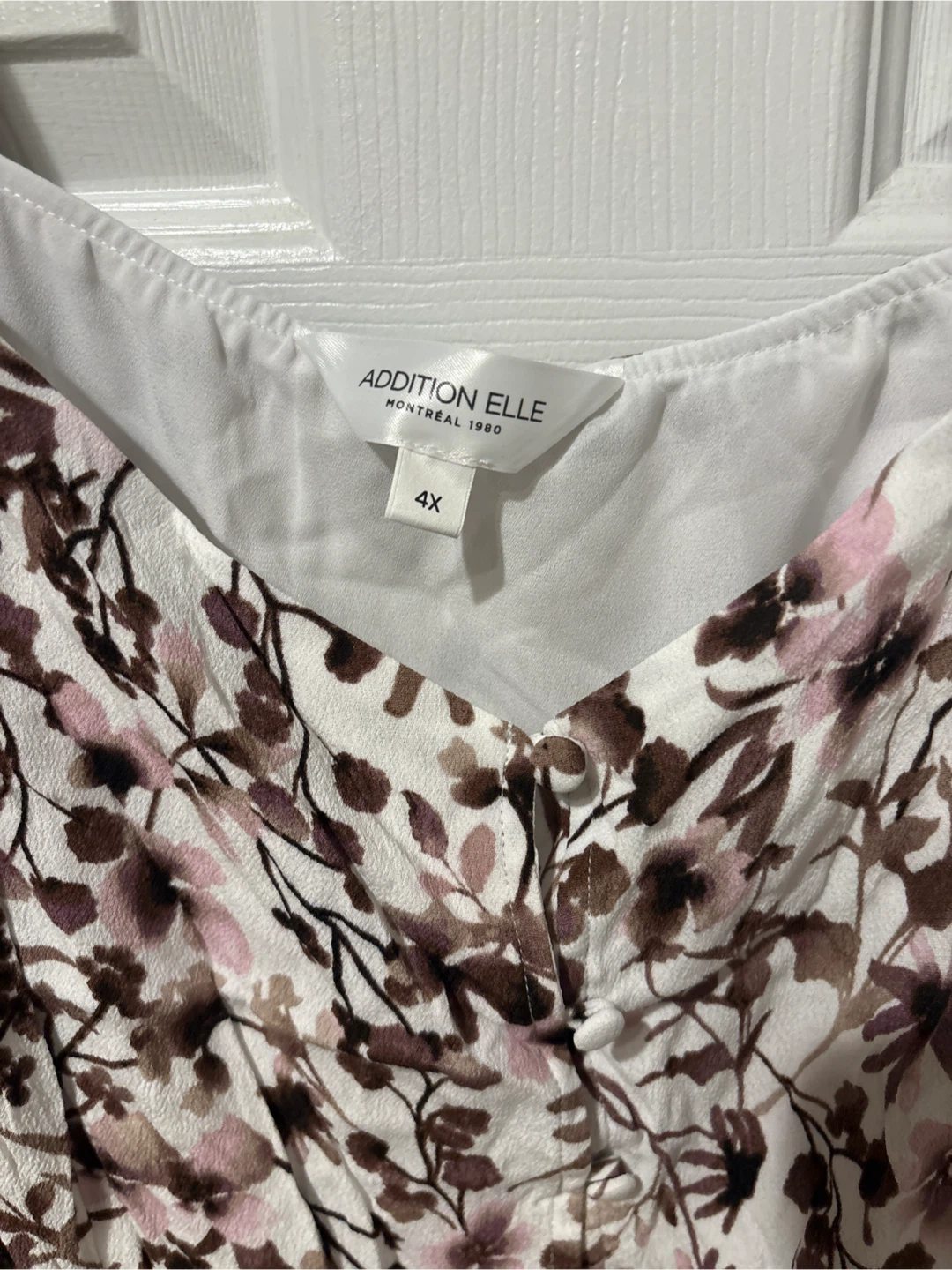 Addition Elle Women's Floral Print Dress Size 4X - photo 2