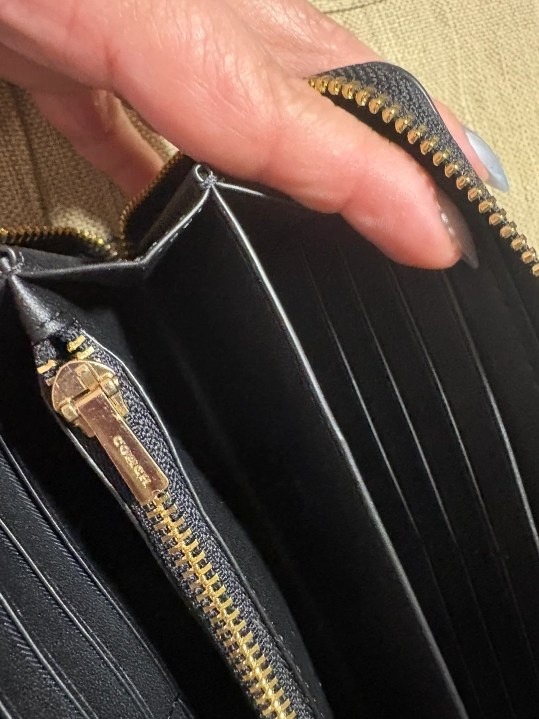 Coach, long zip wallet - photo 3