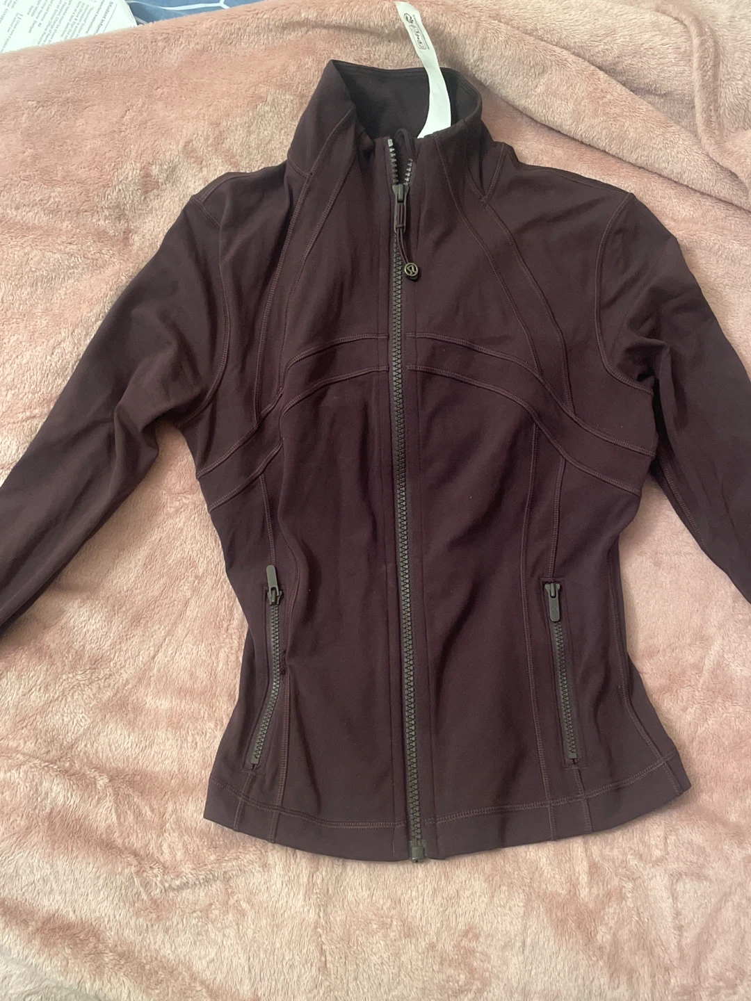 Lululemon fitted zip-up jacket