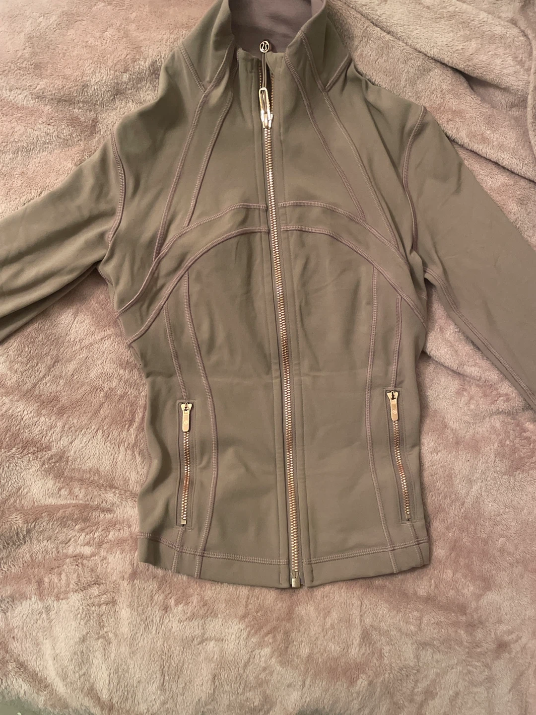 Lululemon Grey Full Zip Jacket