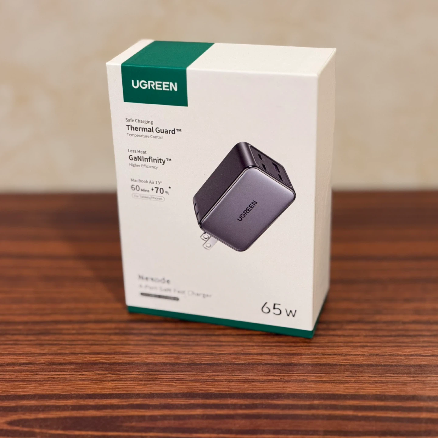 UGREEN 65W USB-C 4-port Wall Charger
