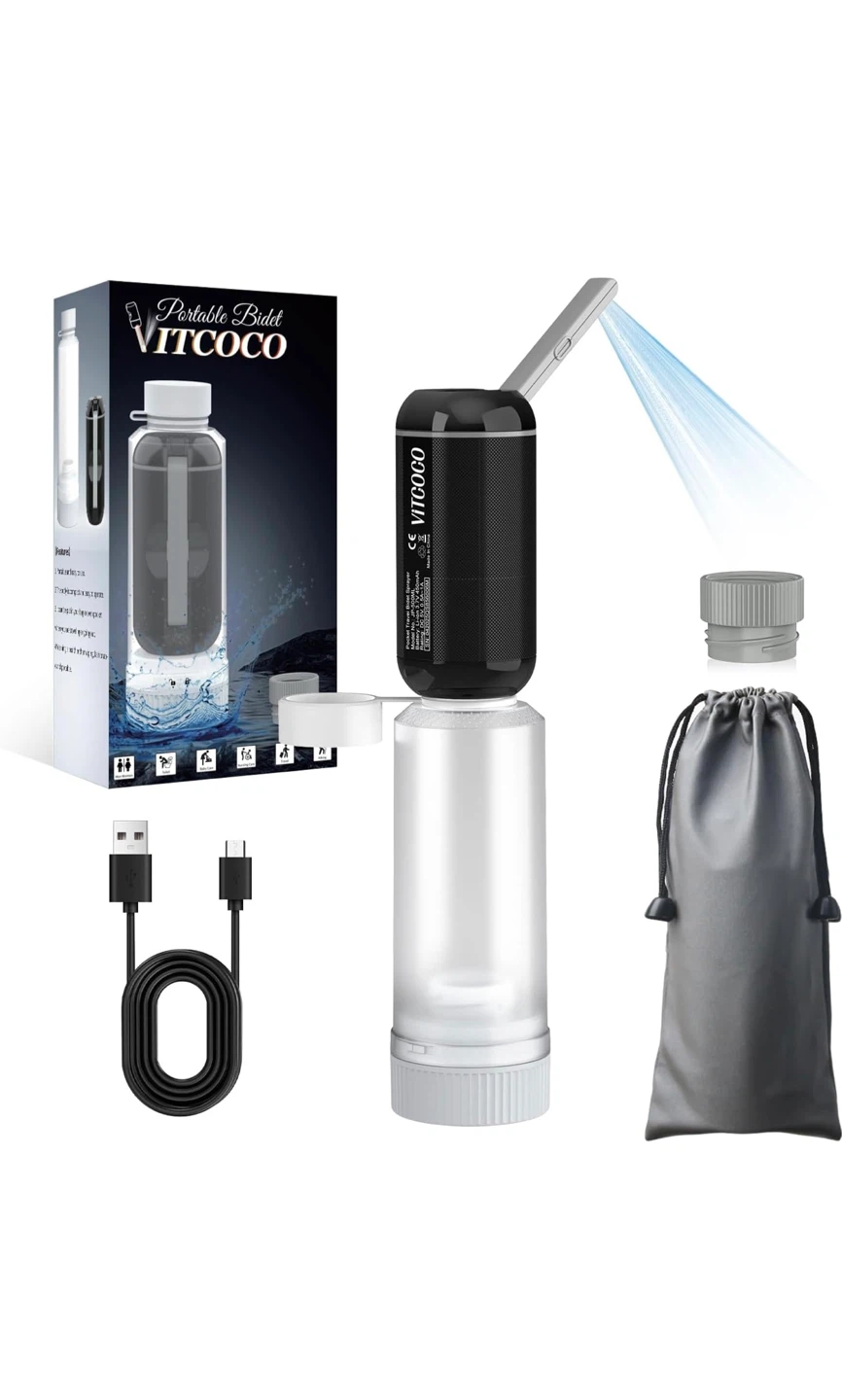 Vitcoco Travel Bidet with USB-C Charging - photo 5