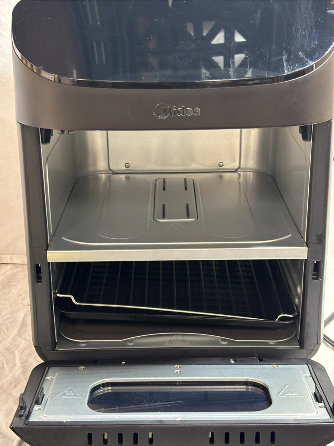 Midea 11.6 Qt Double Decker Air Fryer Toaster Oven - photo 2