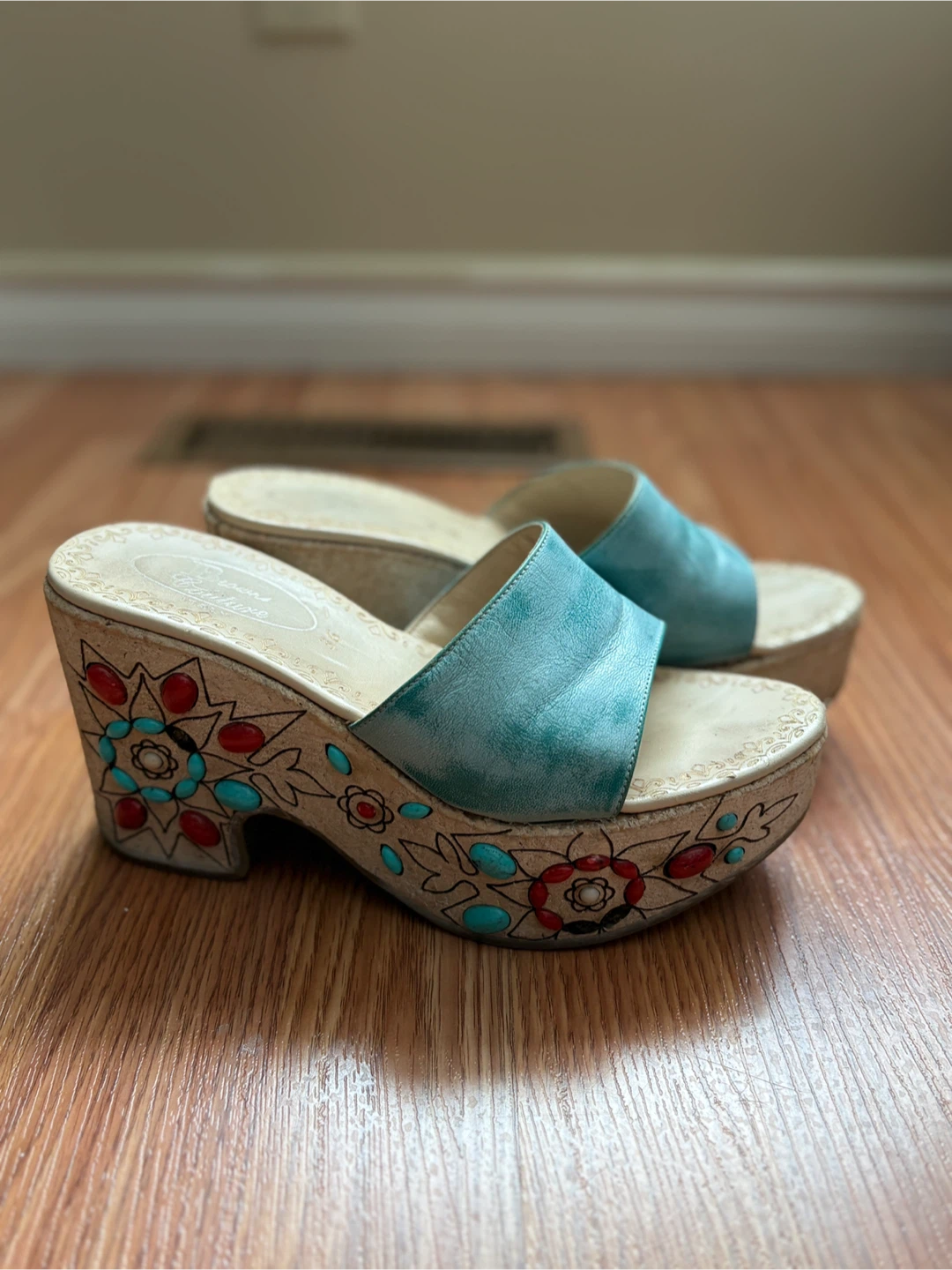 Bruno Magli Couture Wedge Sandals - photo 2