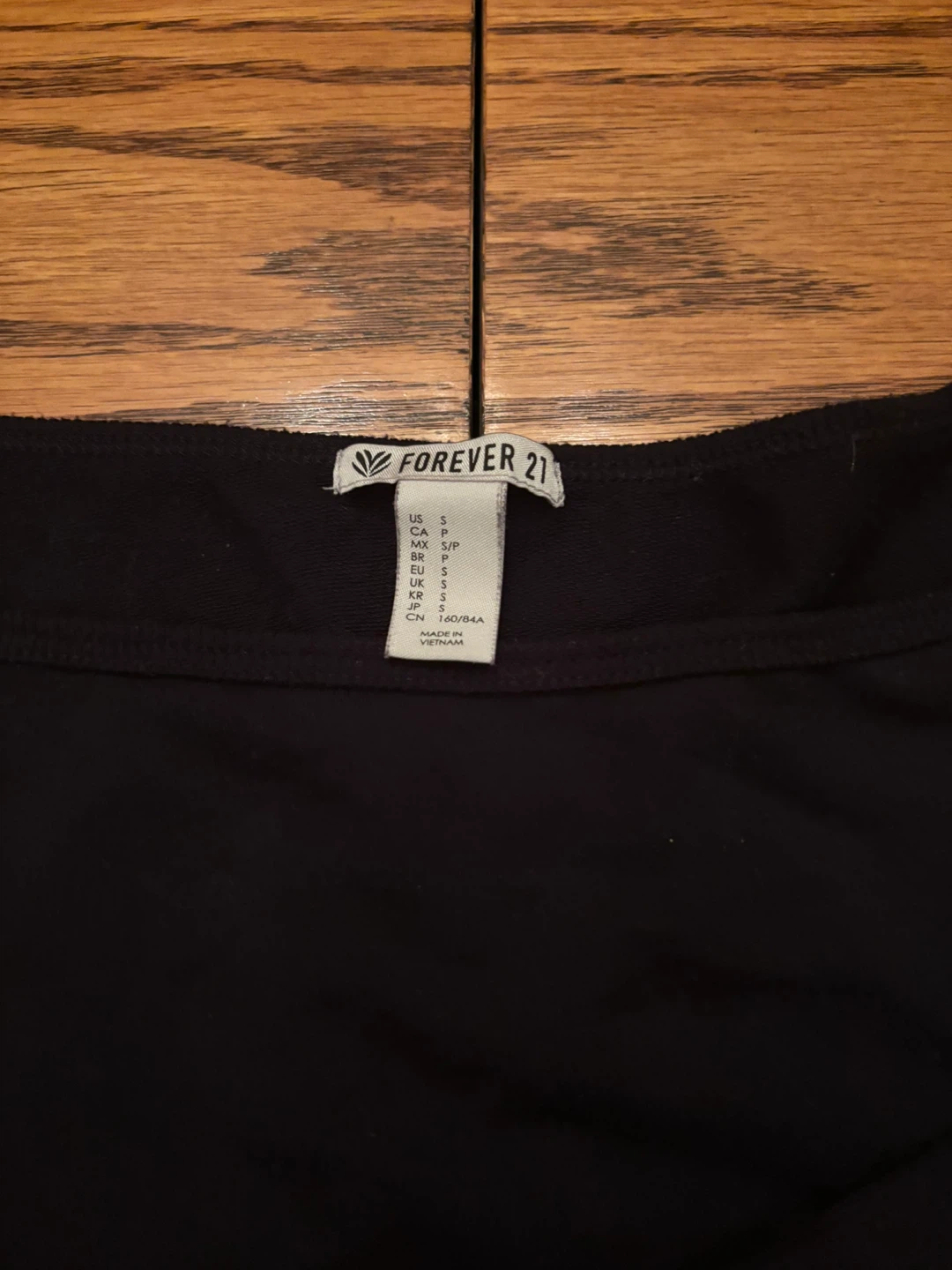 Forever 21 Black Long Sleeve Top - photo 2