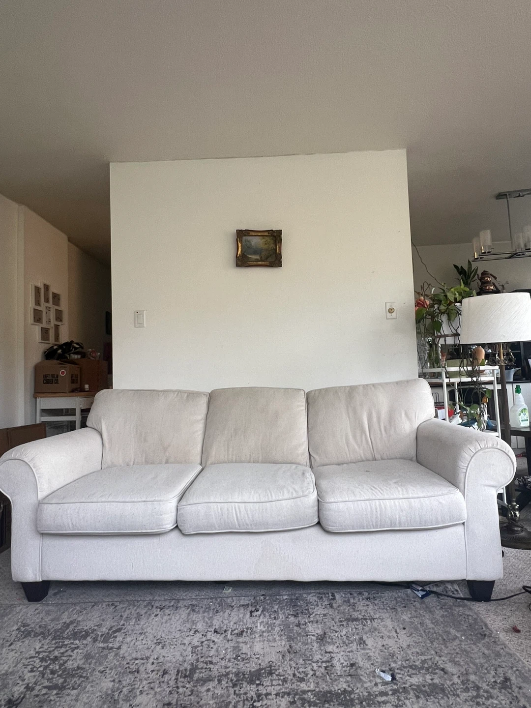 Cream-Coloured Sofa & Loveseat - photo 2