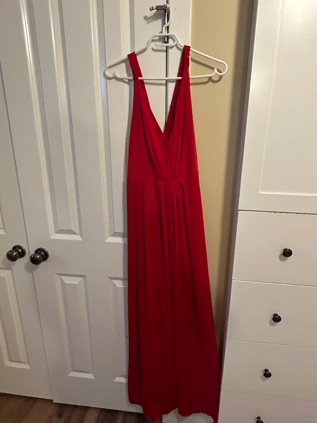 BCBGMAXAZRIA Red Maxi Dress