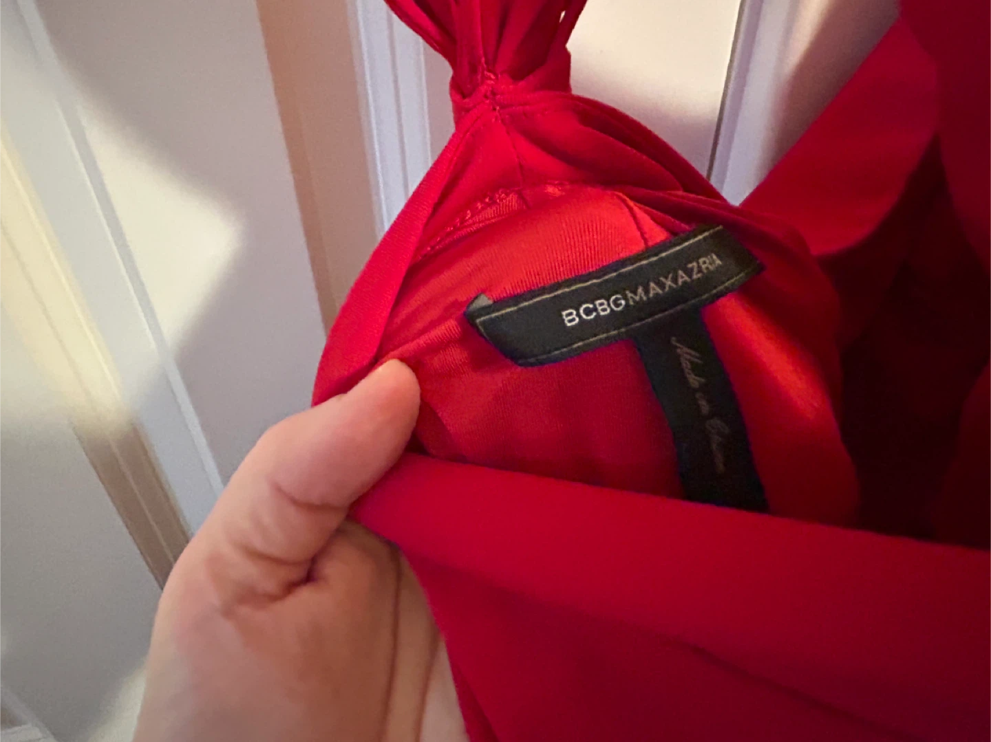 BCBGMAXAZRIA Red Maxi Dress - photo 3