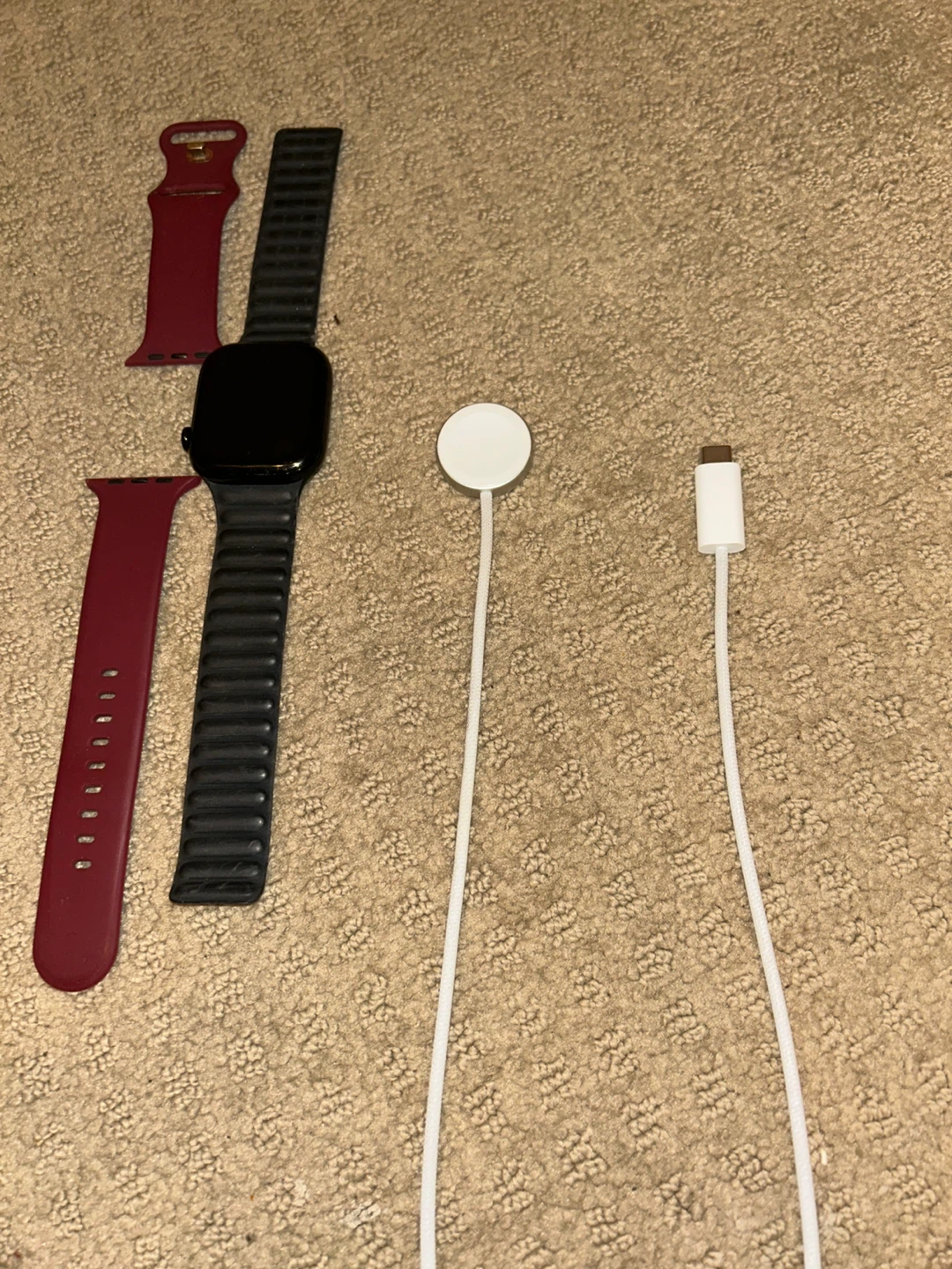 Apple Watch Series 10 with Black Band