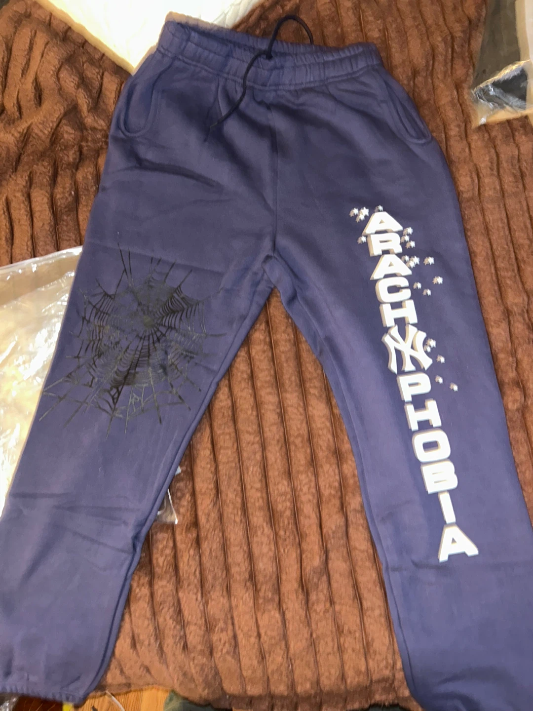 Arachnophobia Hoodie and Sweatpants Set - Navy Blue - photo 5